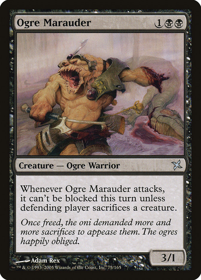 Magic | Ogre Marauder [Betrayers of Kamigawa] | The Nerd Merchant