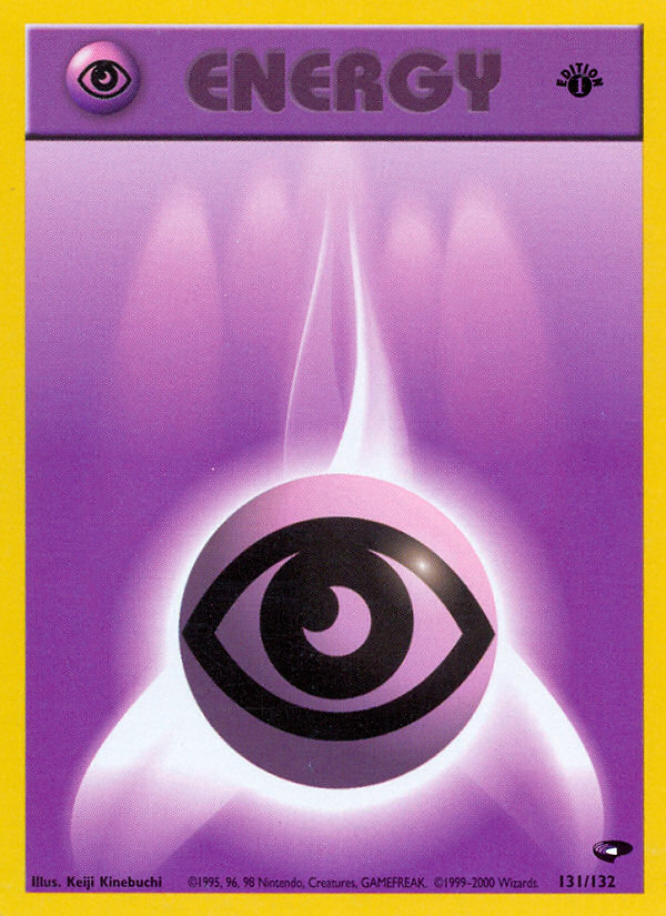 Pokemon | Psychic Energy (131/132) [Gym Challenge 1st Edition] | The Nerd Merchant