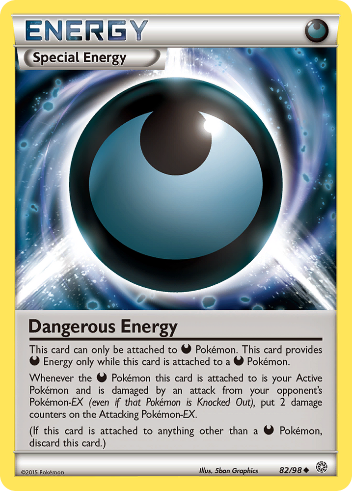 Pokemon | Dangerous Energy (82/98) [XY: Ancient Origins] | The Nerd Merchant