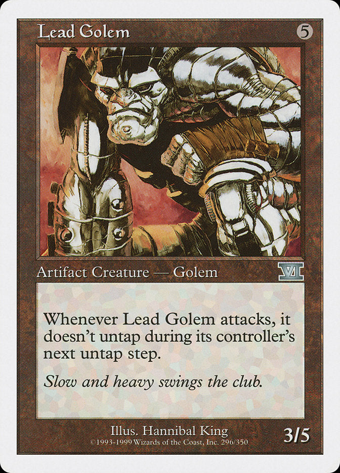 Magic | Lead Golem [Classic Sixth Edition] | The Nerd Merchant