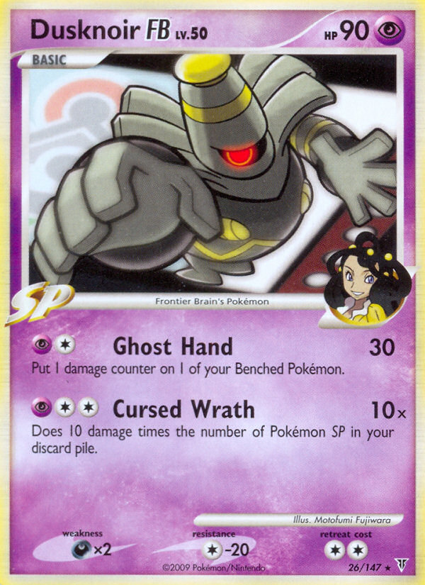 Pokemon | Dusknoir FB (26/147) [Platinum: Supreme Victors] | The Nerd Merchant