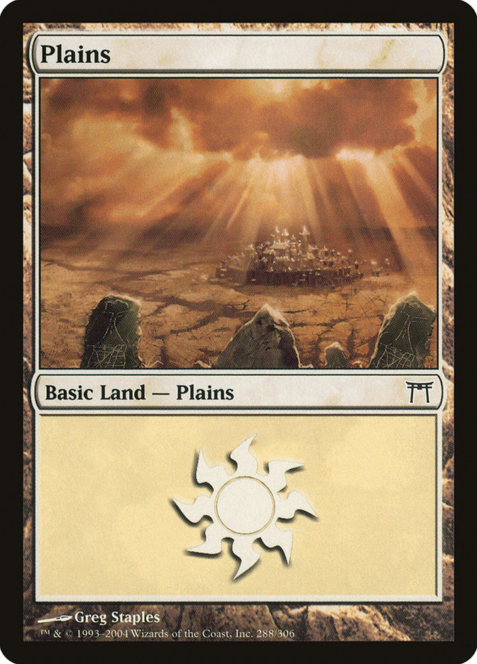 Magic | Plains (288) [Champions of Kamigawa] | The Nerd Merchant