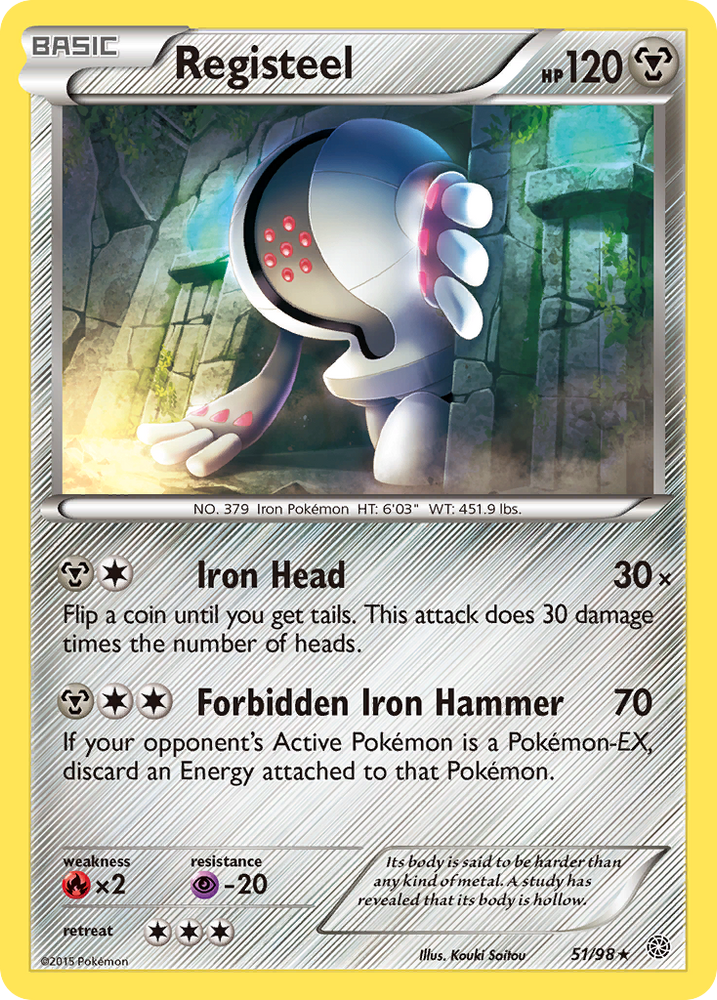 Pokemon | Registeel (51/98) [XY: Ancient Origins] | The Nerd Merchant