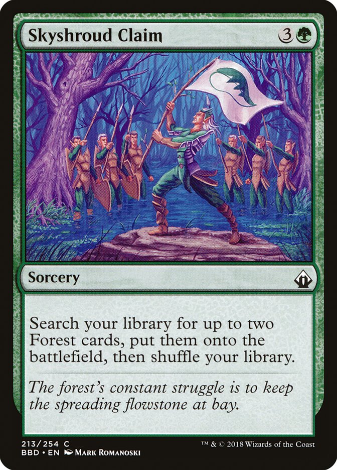 Magic | Skyshroud Claim [Battlebond] | The Nerd Merchant