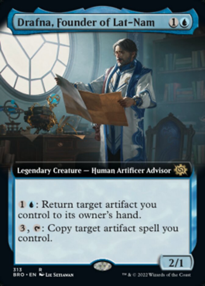 Magic | Drafna, Founder of Lat-Nam (Extended Art) [The Brothers' War] | The Nerd Merchant