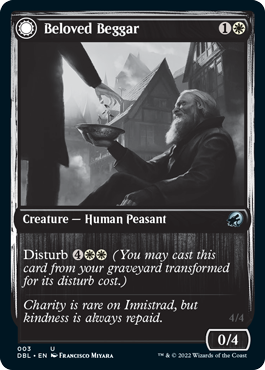 Magic | Beloved Beggar // Generous Soul [Innistrad: Double Feature] | The Nerd Merchant