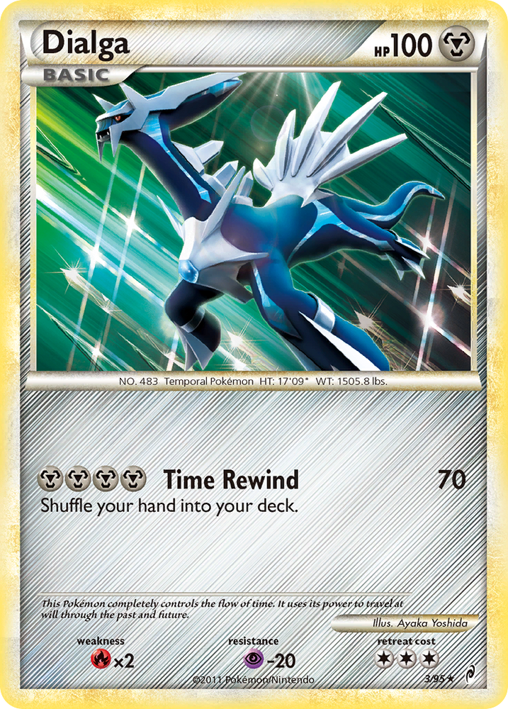 Pokemon | Dialga (3/95) [HeartGold & SoulSilver: Call of Legends] | The Nerd Merchant
