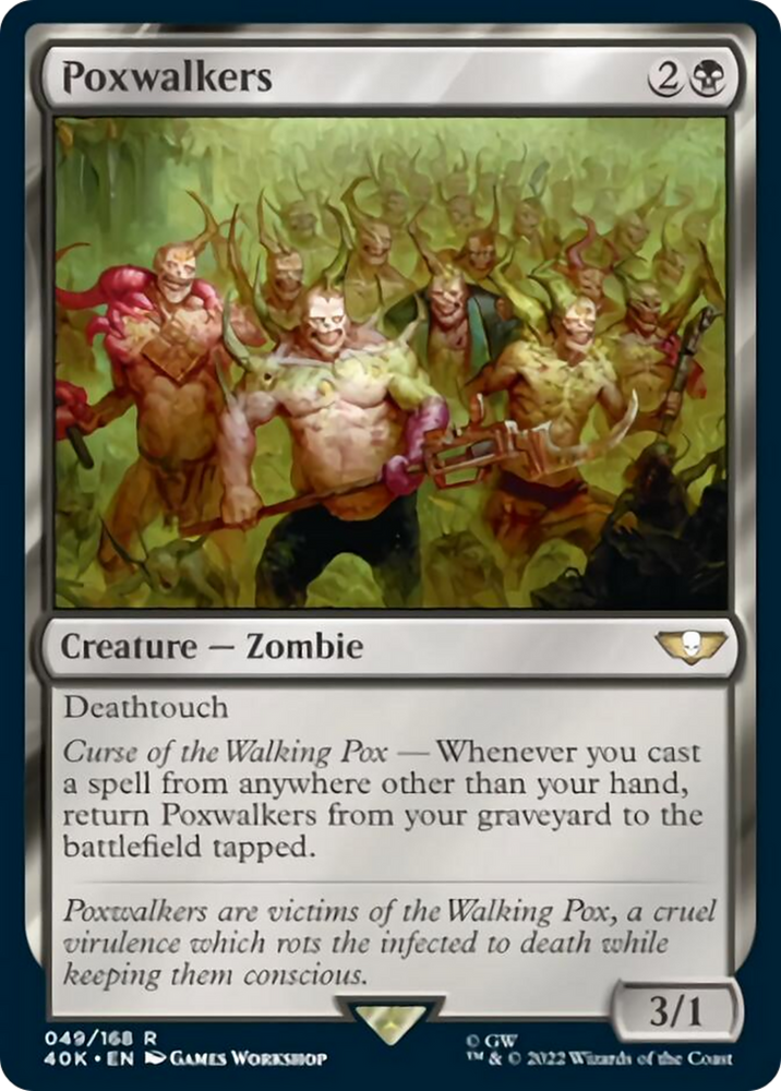 Magic | Poxwalkers (Surge Foil) [Warhammer 40,000] | The Nerd Merchant