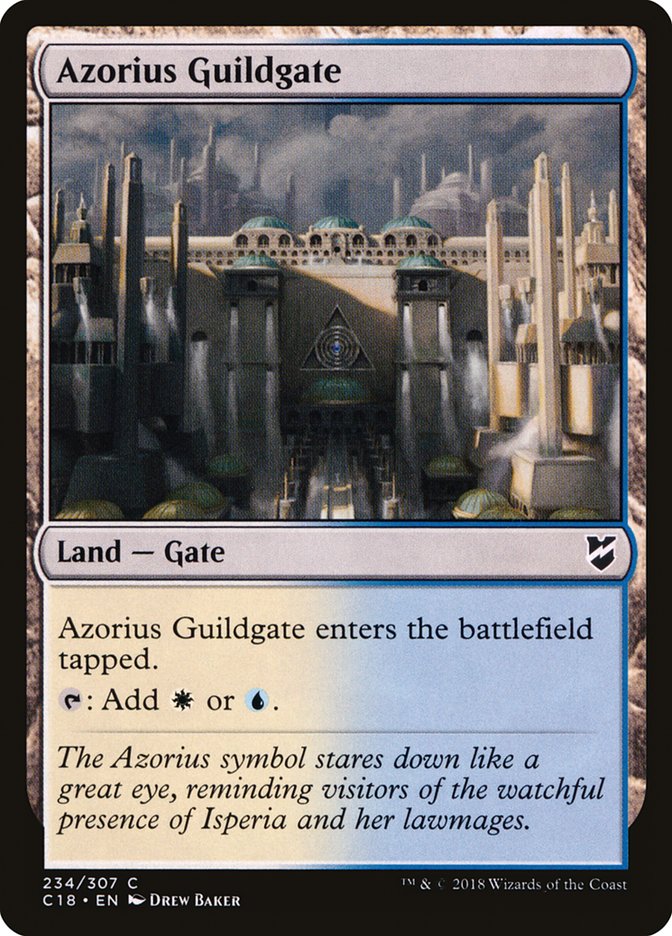 Magic | Azorius Guildgate [Commander 2018] | The Nerd Merchant