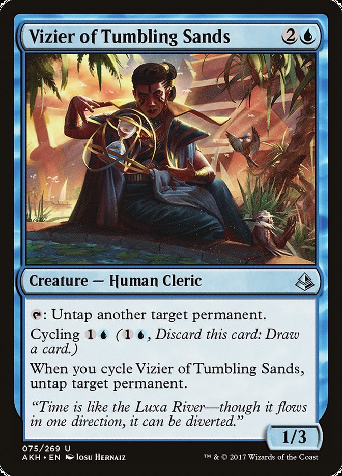 Magic | Vizier of Tumbling Sands [Amonkhet] | The Nerd Merchant