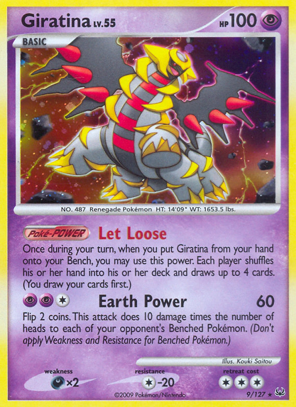 Pokemon | Giratina (9/127) [Platinum: Base Set] | The Nerd Merchant