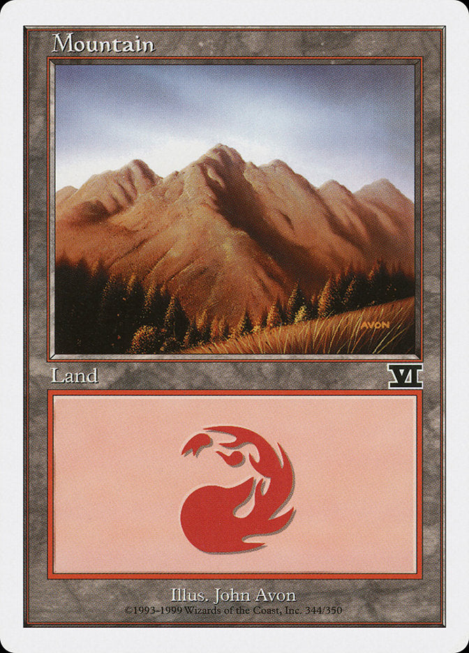 Magic | Mountain (344) [Classic Sixth Edition] | The Nerd Merchant