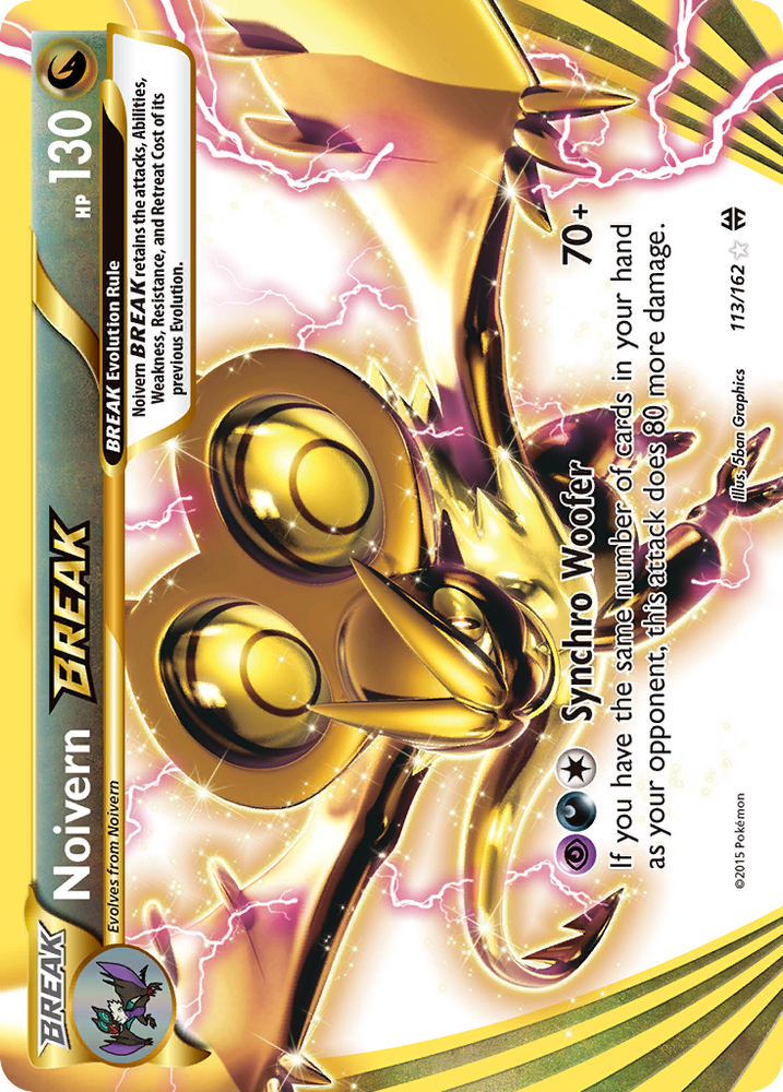 Pokemon | Noivern BREAK (113/162) [XY: BREAKthrough] | The Nerd Merchant