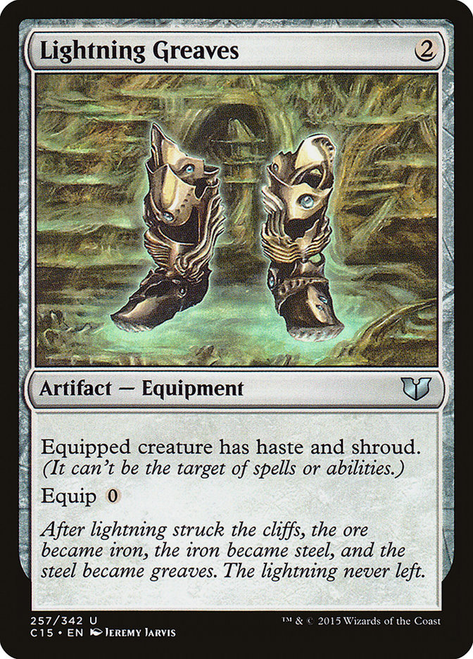 Magic | Lightning Greaves [Commander 2015] | The Nerd Merchant