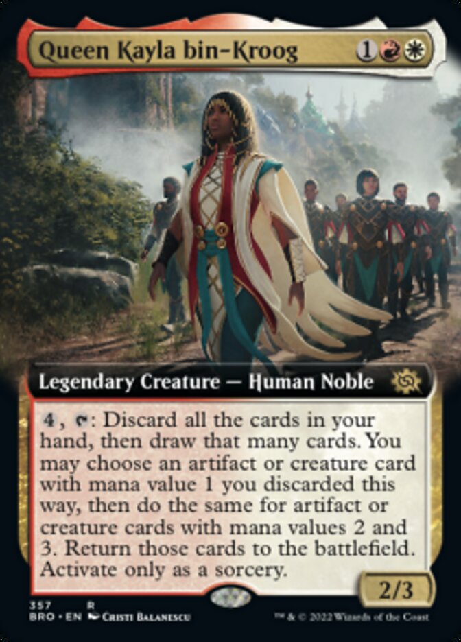 Magic | Queen Kayla bin-Kroog (Extended Art) [The Brothers' War] | The Nerd Merchant