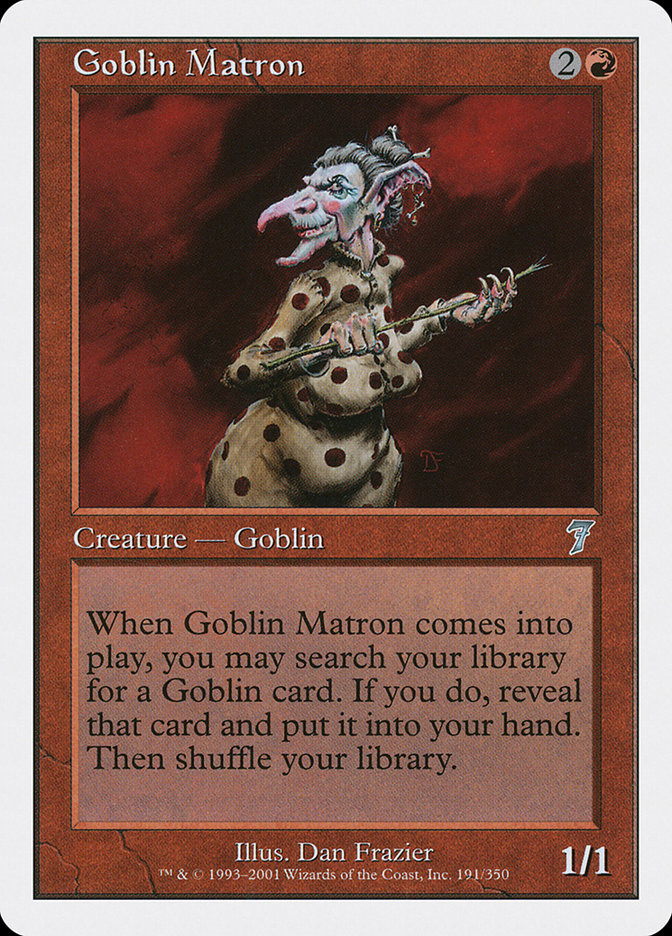 Magic | Goblin Matron [Seventh Edition] | The Nerd Merchant