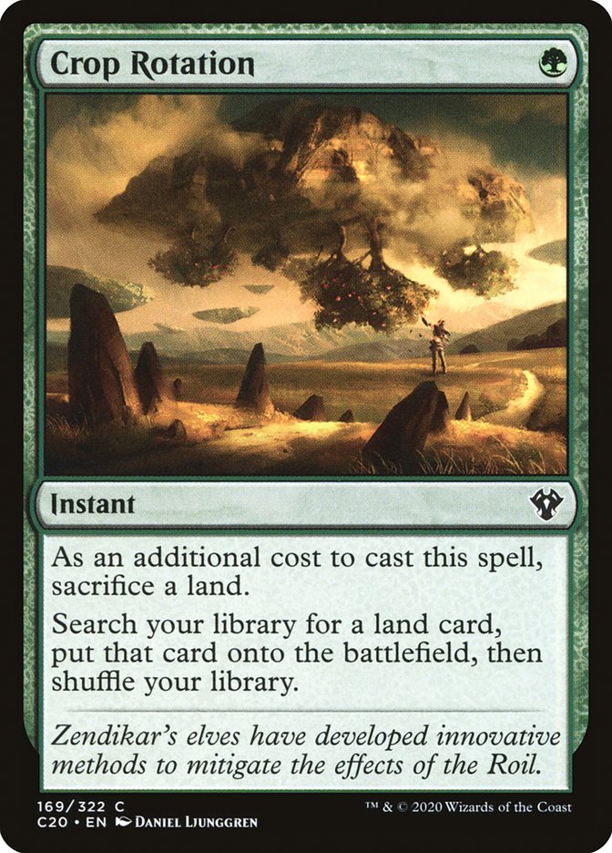 Magic | Crop Rotation [Commander 2020] | The Nerd Merchant