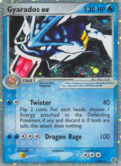 Pokemon | Gyarados ex (109/112) [EX: FireRed & LeafGreen] | The Nerd Merchant