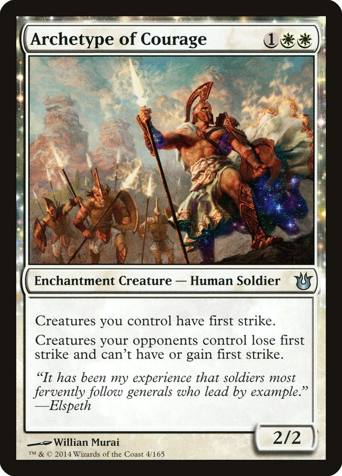 Magic | Archetype of Courage [Born of the Gods] | The Nerd Merchant