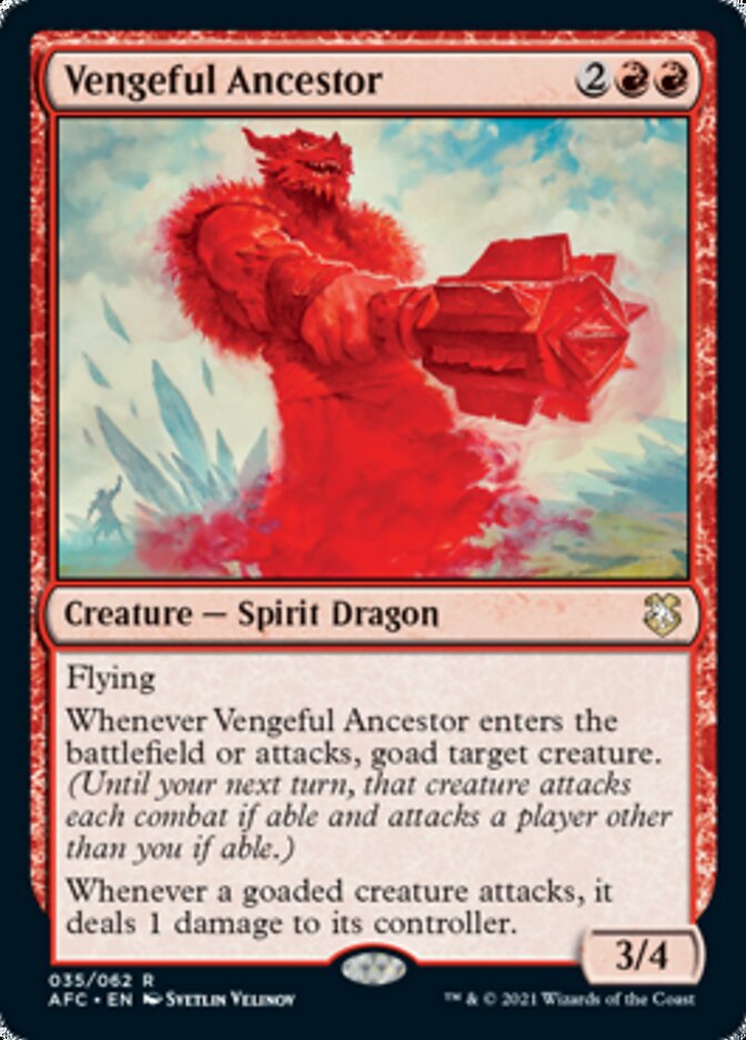 Magic | Vengeful Ancestor [Dungeons & Dragons: Adventures in the Forgotten Realms Commander] | The Nerd Merchant