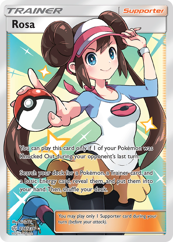 Pokemon| Rosa (236/236) [Sun & Moon: Cosmic Eclipse] | The Nerd Merchant