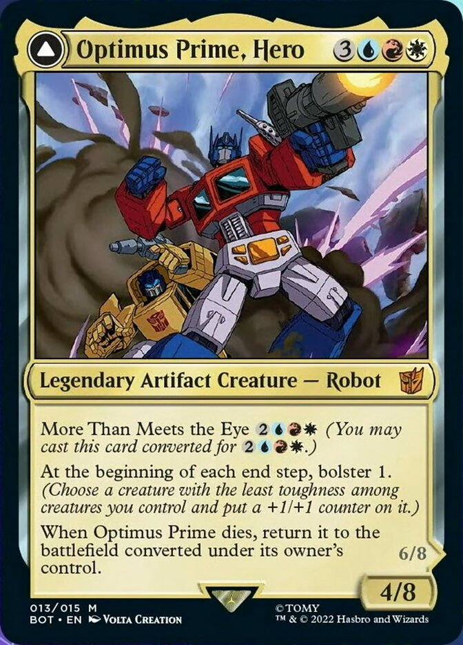 Magic | Optimus Prime, Hero // Optimus Prime, Autobot Leader [Transformers] | The Nerd Merchant