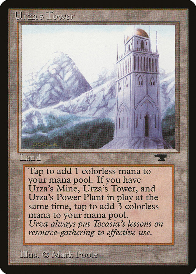 Magic | Urza's Tower (Mountains) [Antiquities] | The Nerd Merchant