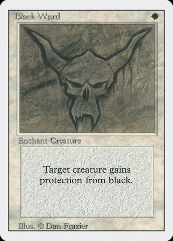 Magic | Black Ward [Revised Edition] | The Nerd Merchant