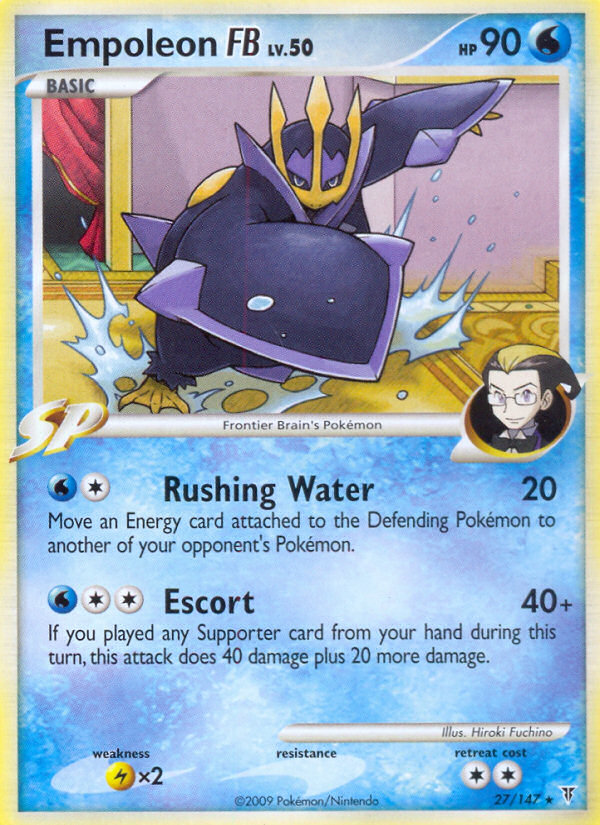 Pokemon | Empoleon FB (27/147) [Platinum: Supreme Victors] | The Nerd Merchant