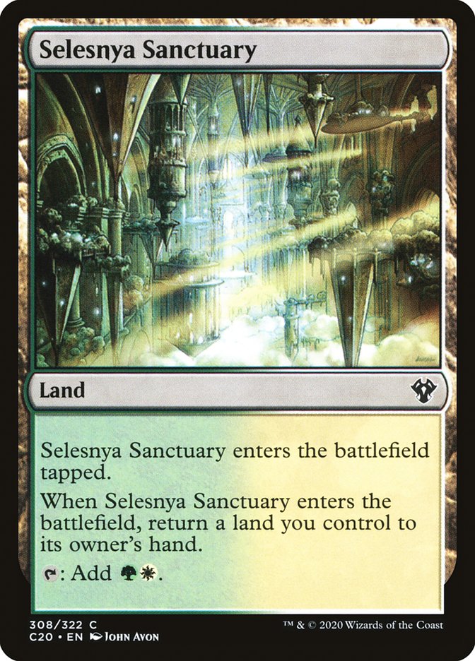 Magic | Selesnya Sanctuary [Commander 2020] | The Nerd Merchant
