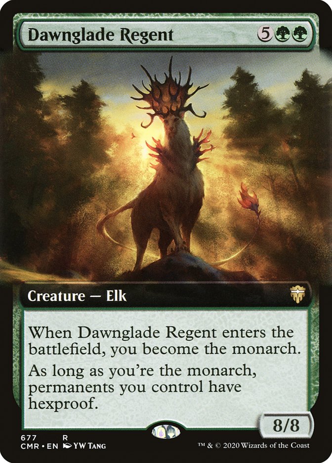 Magic | Dawnglade Regent (Extended Art) [Commander Legends] | The Nerd Merchant