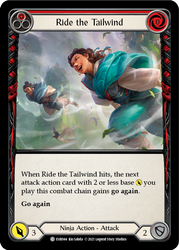 Flesh and Blood TCG | Ride the Tailwind (Red) [EVR044] (Everfest)  1st Edition Normal | The Nerd Merchant