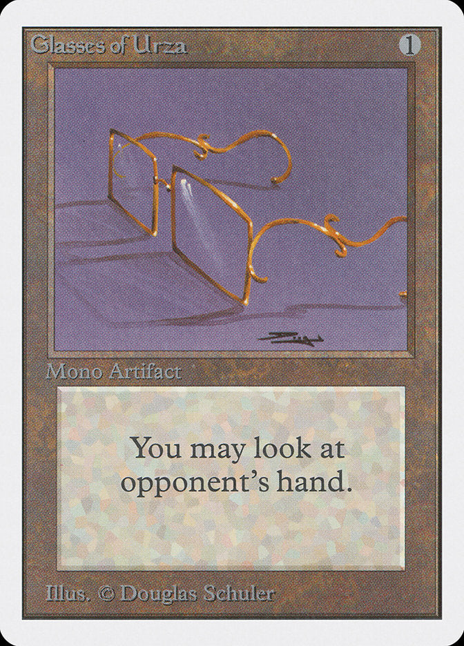 Magic | Glasses of Urza [Unlimited Edition] | The Nerd Merchant