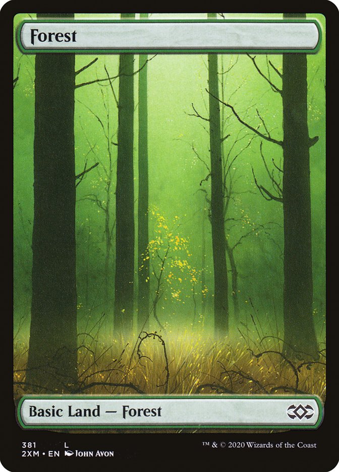 Magic | Forest (381) [Double Masters] | The Nerd Merchant
