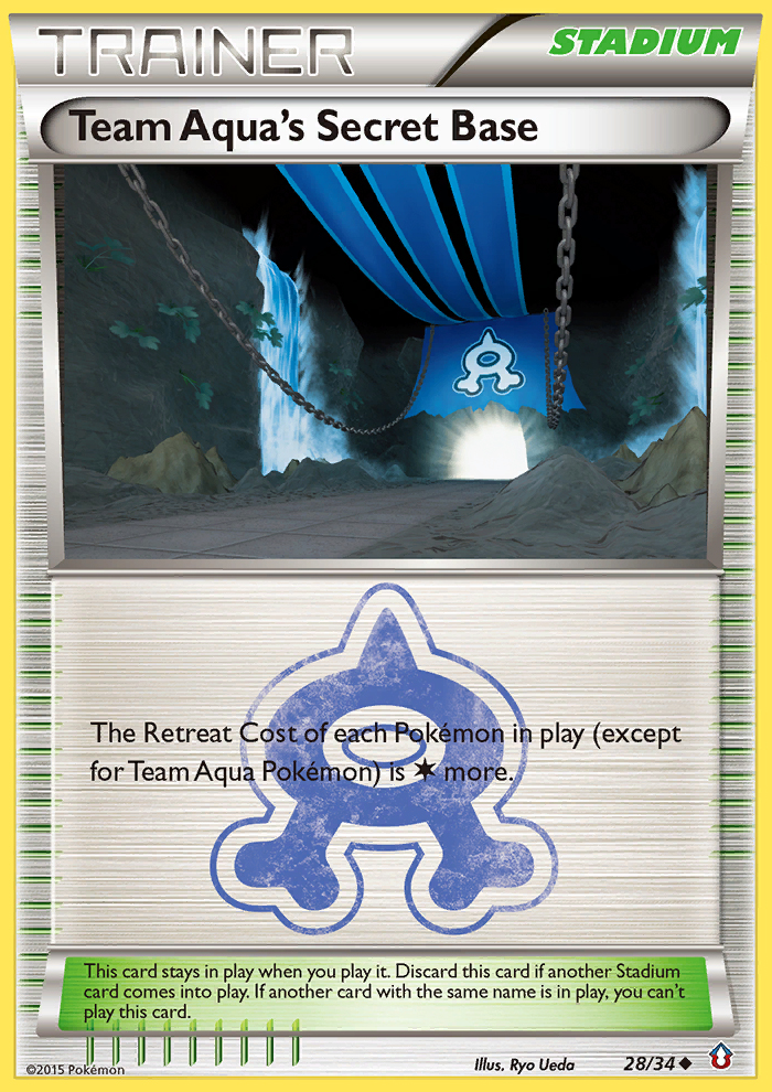 Pokemon | Team Aqua's Secret Base (28/34) [XY: Double Crisis] | The Nerd Merchant