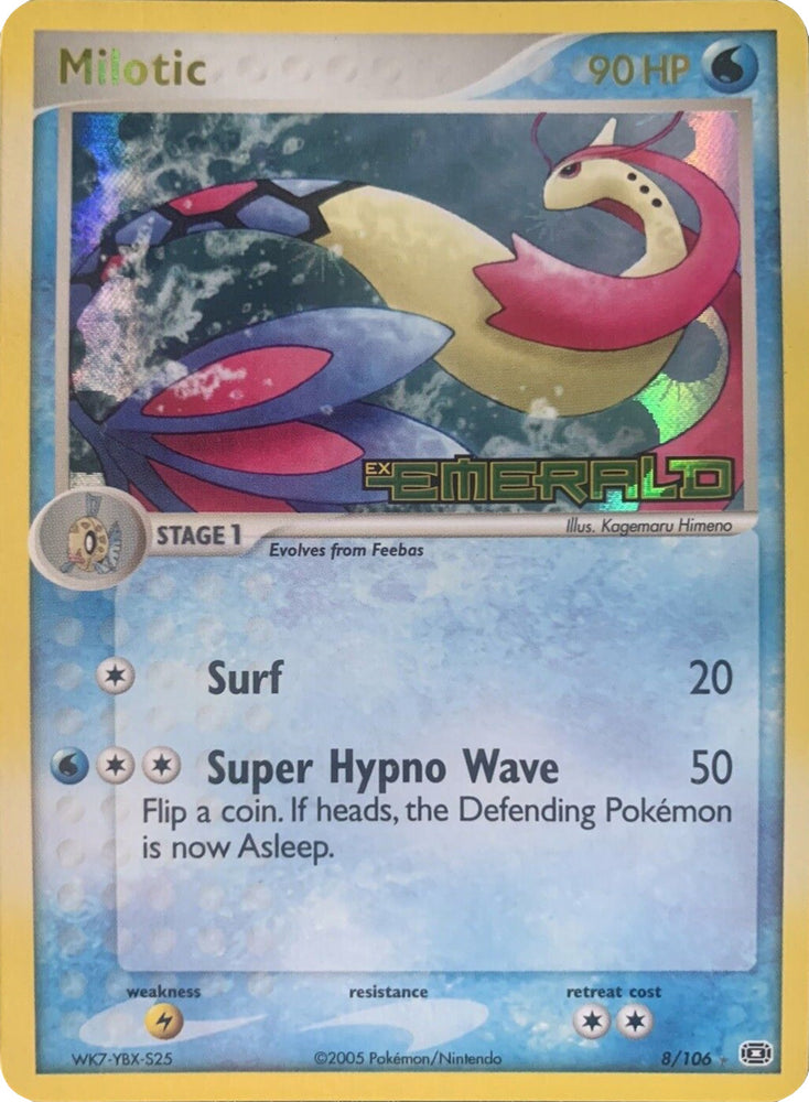 Pokemon | Milotic (8/106) (Stamped) [EX: Emerald] | The Nerd Merchant