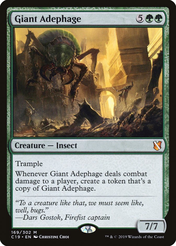Magic | Giant Adephage [Commander 2019] | The Nerd Merchant