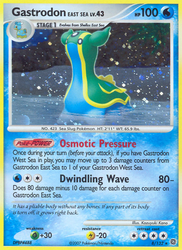 Pokemon | Gastrodon East Sea (8/132) [Diamond & Pearl: Secret Wonders] | The Nerd Merchant