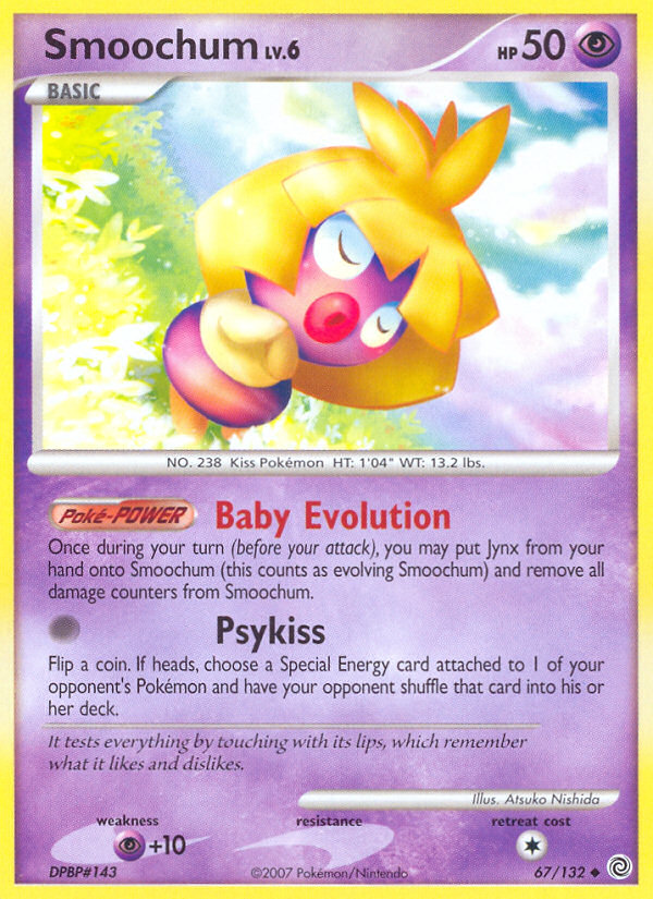 Pokemon | Smoochum (67/132) [Diamond & Pearl: Secret Wonders] | The Nerd Merchant