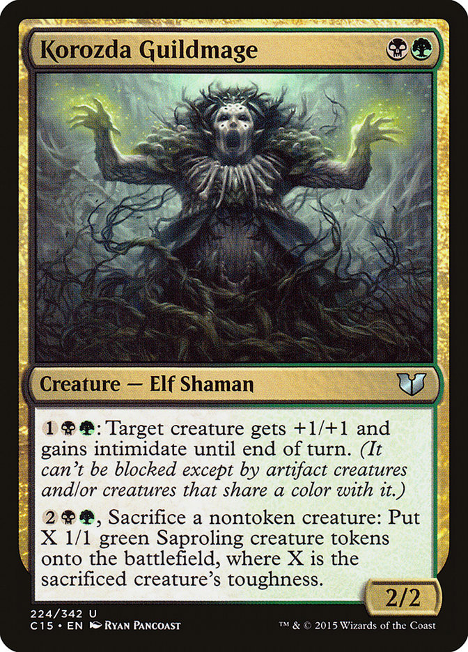 Magic | Korozda Guildmage [Commander 2015] | The Nerd Merchant