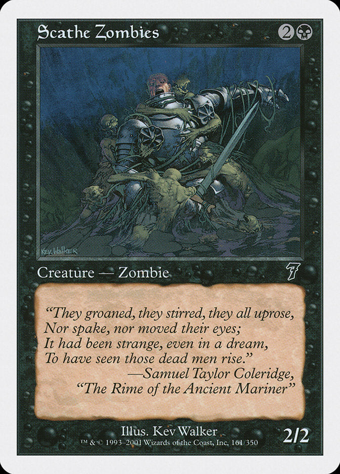 Magic | Scathe Zombies [Seventh Edition] | The Nerd Merchant