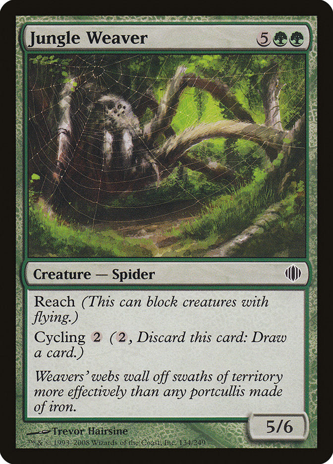 Magic | Jungle Weaver [Shards of Alara] | The Nerd Merchant