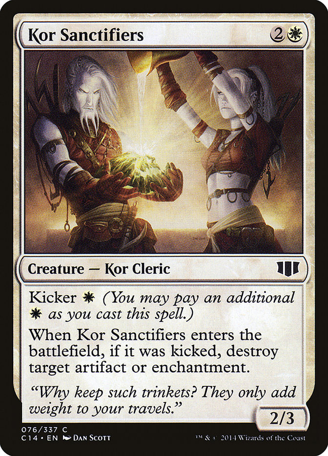 Magic | Kor Sanctifiers [Commander 2014] | The Nerd Merchant