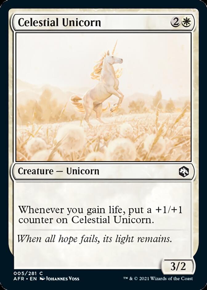 Magic | Celestial Unicorn [Dungeons & Dragons: Adventures in the Forgotten Realms] | The Nerd Merchant