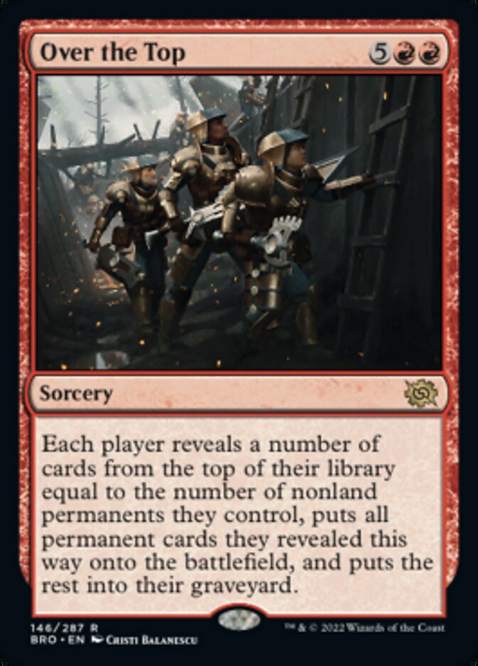 Magic | Over the Top [The Brothers' War] | The Nerd Merchant