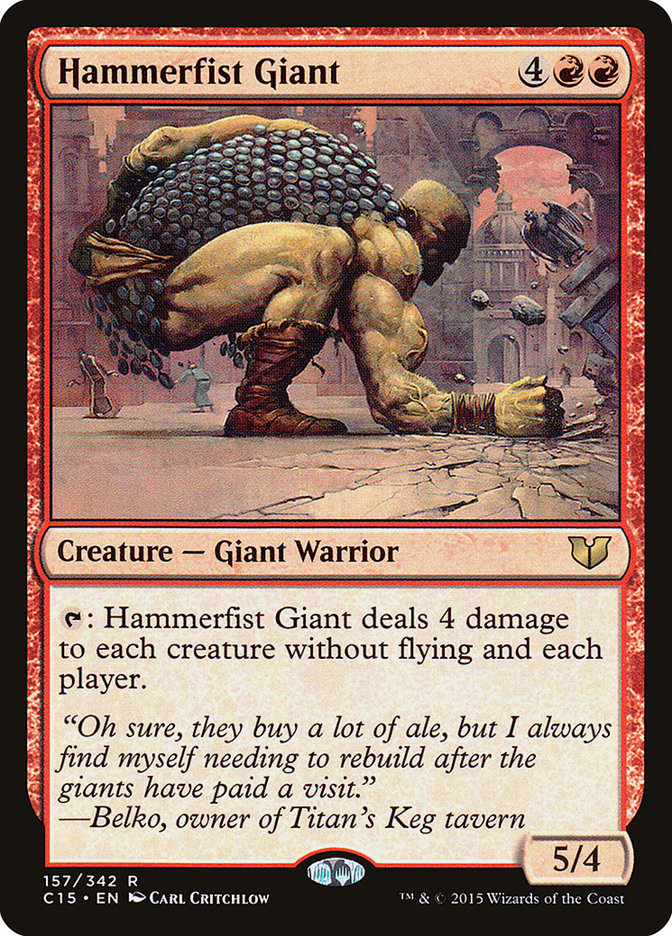 Magic | Hammerfist Giant [Commander 2015] | The Nerd Merchant