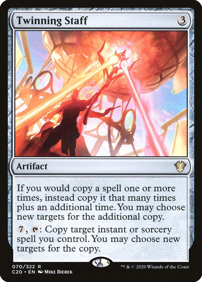 Magic | Twinning Staff [Commander 2020] | The Nerd Merchant