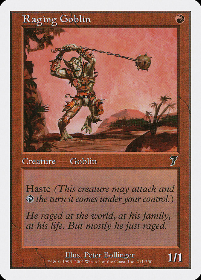 Magic | Raging Goblin [Seventh Edition] | The Nerd Merchant