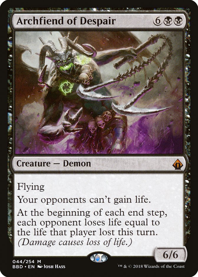 Magic | Archfiend of Despair [Battlebond] | The Nerd Merchant
