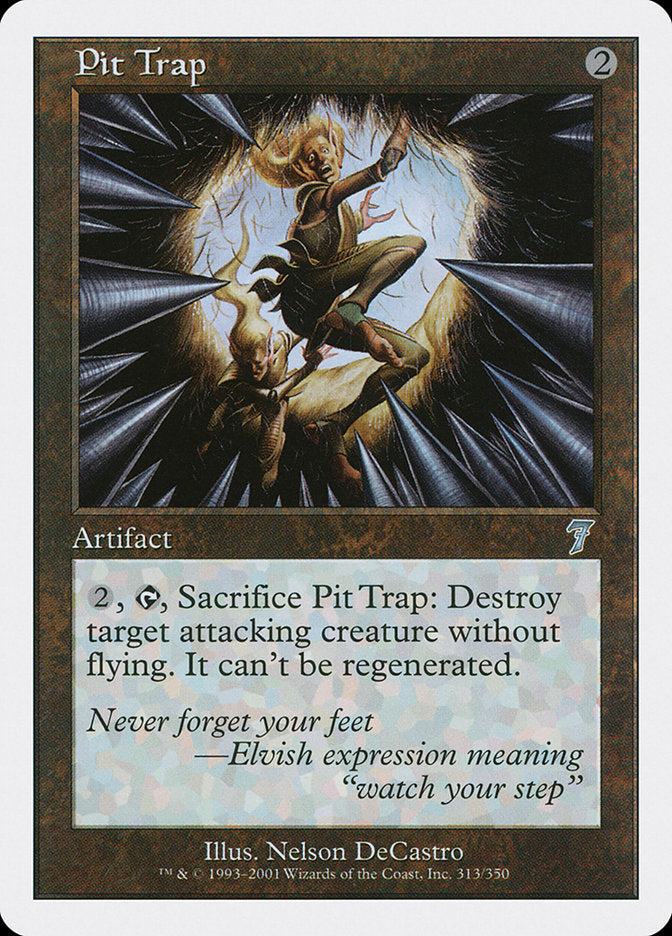 Magic | Pit Trap [Seventh Edition] | The Nerd Merchant